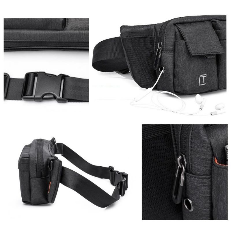 waist bag pria TC 906 / tas pinggang pria