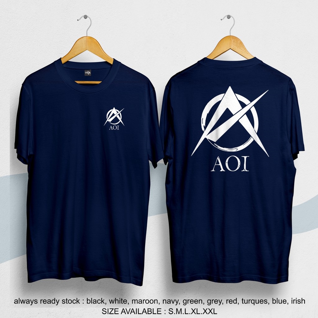 Kaos Baju Distro DJ Aoi LOGO KEREN Terlaris COMBED 30 S