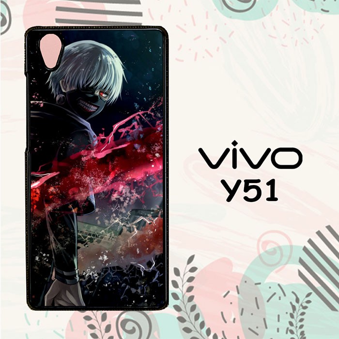 Casing Vivo Y51 Custom Hardcase HP Tokyo Ghoul Wallpaper L0447