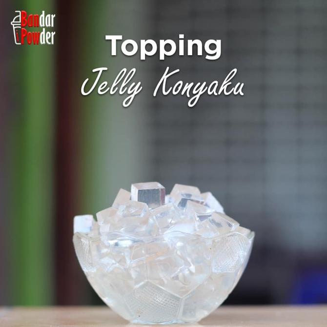 

Jelly Konyaku Powder Plain 1kg - Bubuk Topping Minuman - Bandar Powder