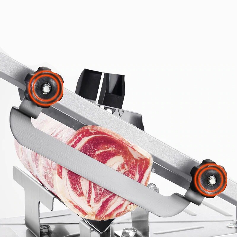 Alat Pemotong Daging Buah Adjustable Vegetables Meat Slicer - a495 - Silver