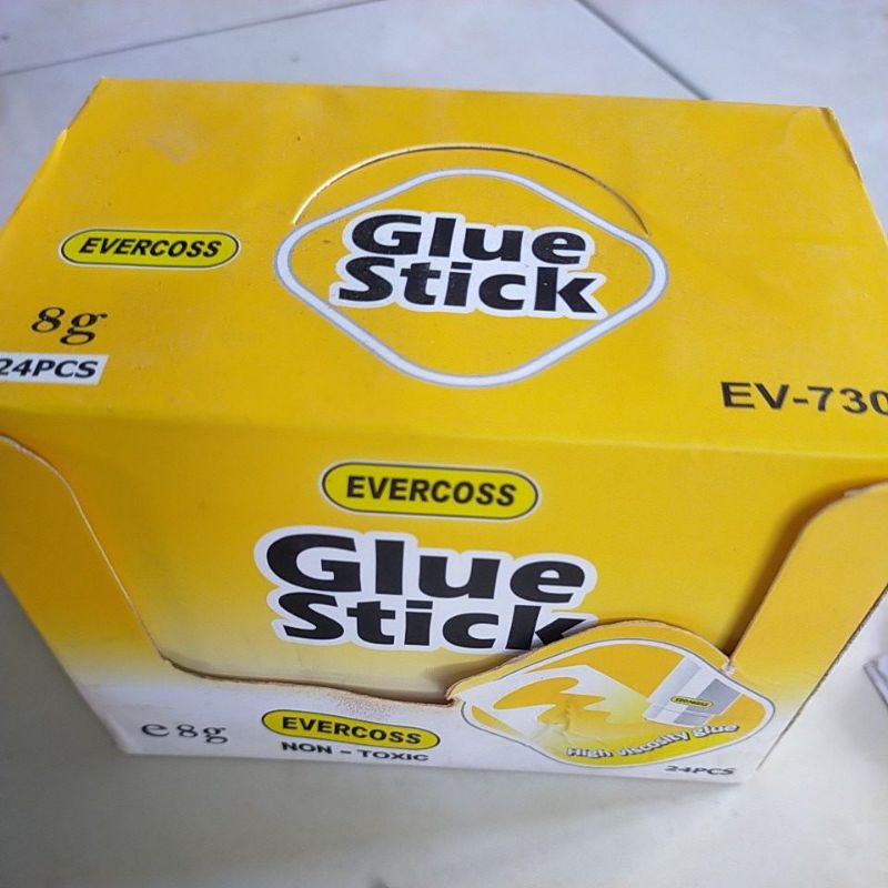Glue Stick Evercoss 8gr isi 24pcs