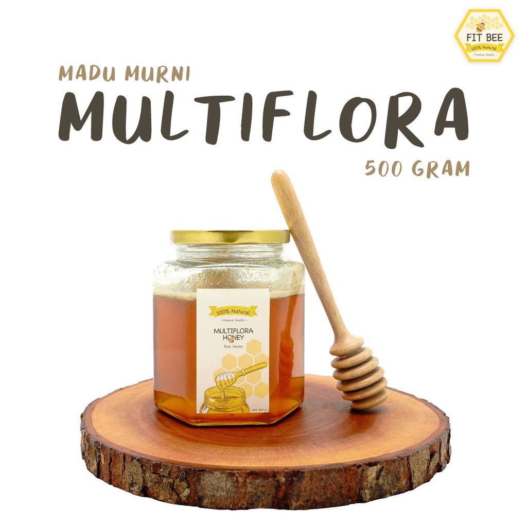 

Madu Murni Multiflora 500 Gr By FitBee