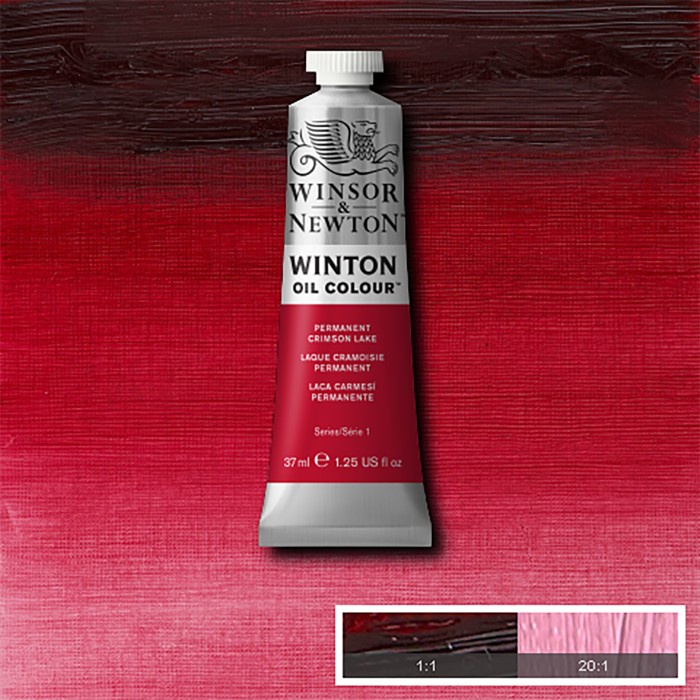 

Cat Minyak Winsor & Newton Winton 37ml Oil Color Paint - 02/03 - PR CRIMSON LAKE