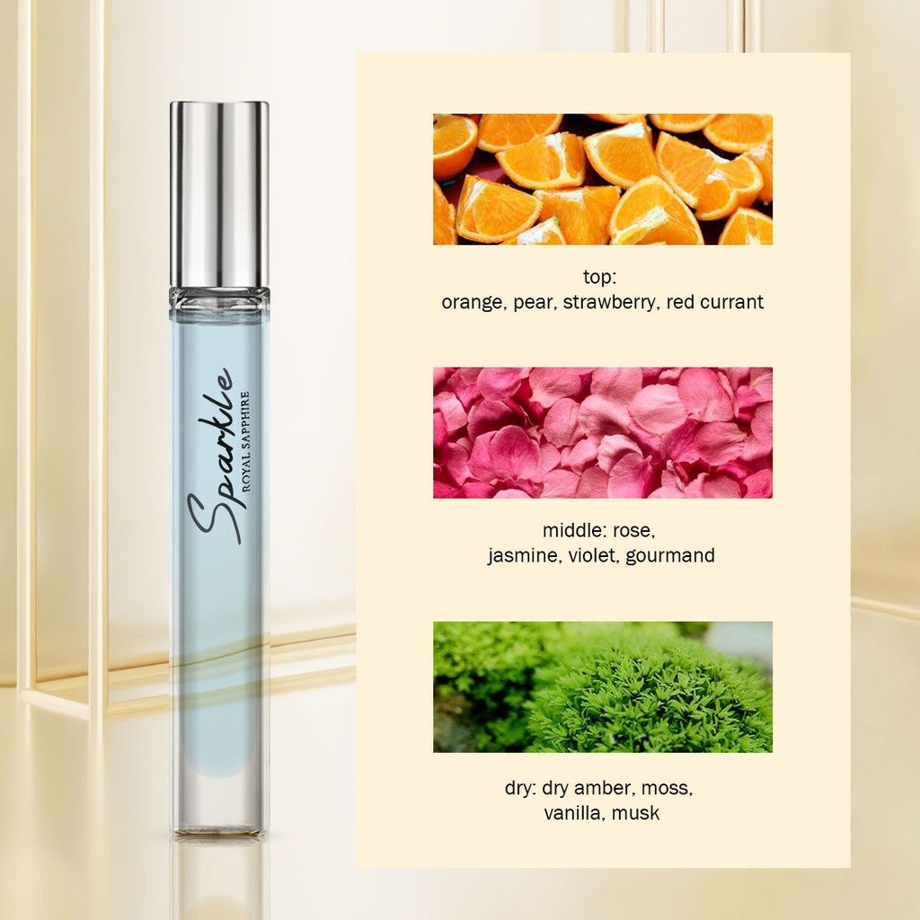 MINISO Parfum Wanita Sparkle Eau De Toilette Perfume Fashion Tahan lama / minyak wangi