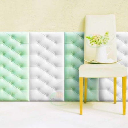 Duawarna Wallpaper Foam 3D Headboard Bedfoam Sticker Bed Wall Sticker Stiker Kepala Kasur Pelindung Tembok Dinding Busa Bayi Dekorasi DE109-4