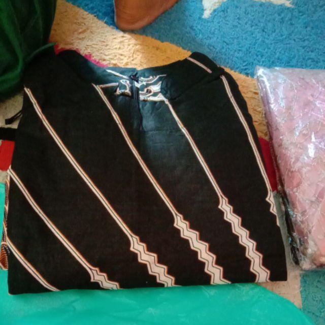 Tunik Batik M L Xl Xxl  Jumbo  Tunik Serut Genes Jelita Terlaris Batik Murah Batikhalus Tunikmuslim