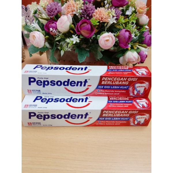 PEPSODENT 225gr & PEPSODENT 225gr ISI 2 LEBIH HEMAT 50%