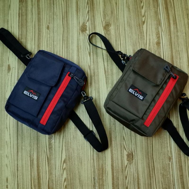 Tas selempang pria wanita slingbag elvis  - alen