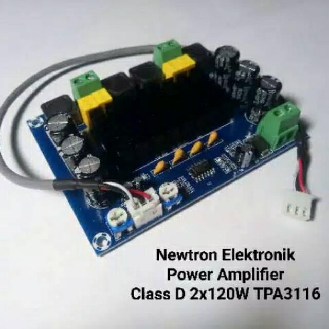 Kit power class d 2x120w tpa3116