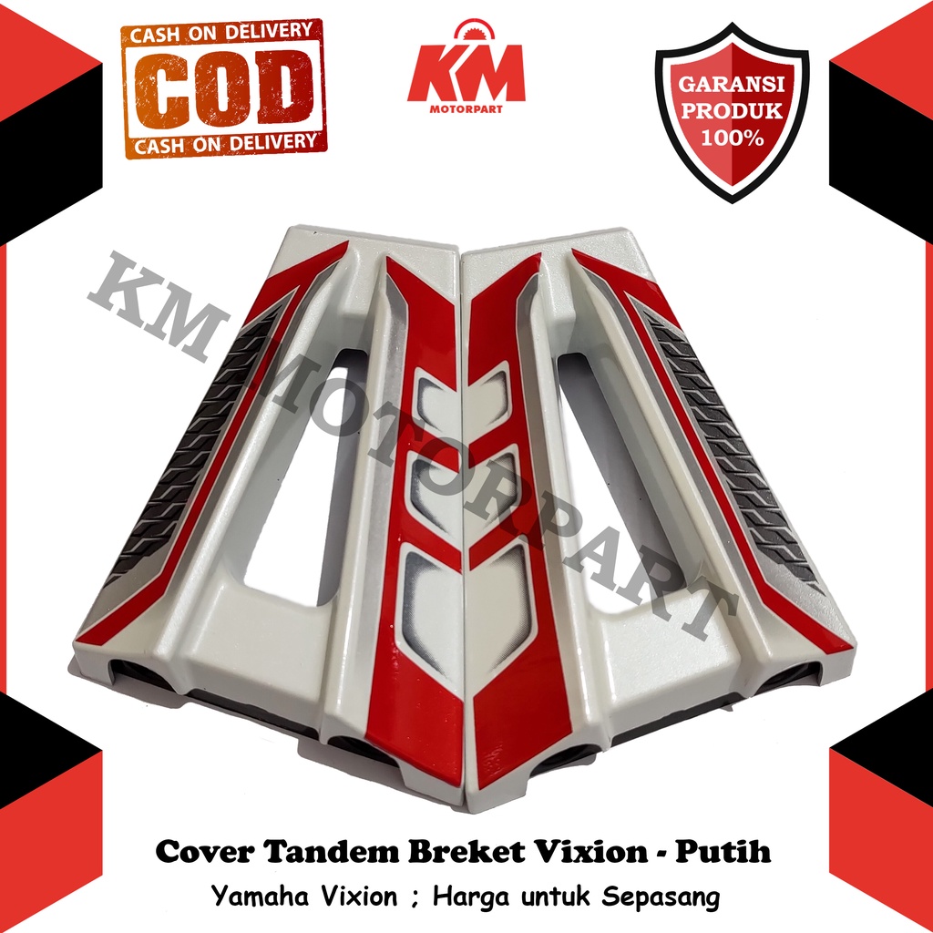 Cover Tandem Vixion Old New Breket Tutup Footstep Vixion NVL NVA