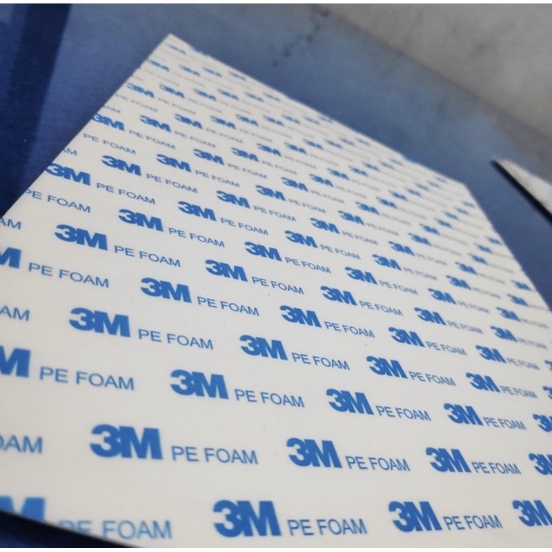 

Double Tape 3M PE Foam Putih Lembaran Size A4 & A5