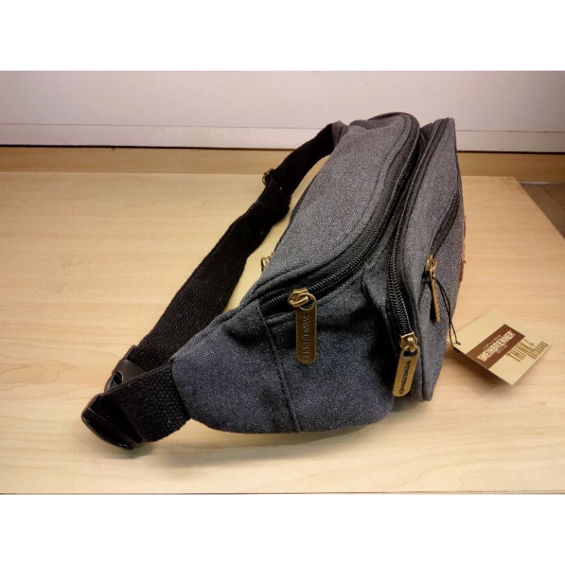 Tas Selempang Pria Bata Weinbrenner Original Tas Kompek Cowok Bahan Kain Awet dan Murah