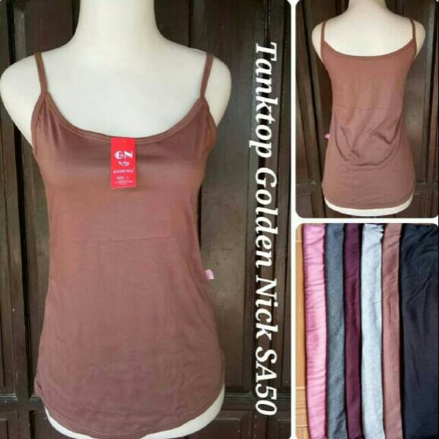 Tanktop golden nick tali kecil 50