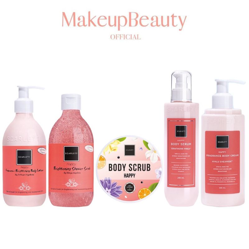 Scarlett Whitening Happy Series Satuan