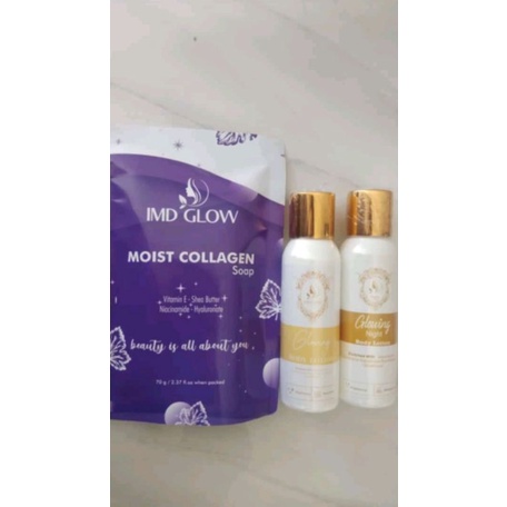 hb super whitening imd glow dosis tinggi paket lengkap promo dijamin ori by imelda