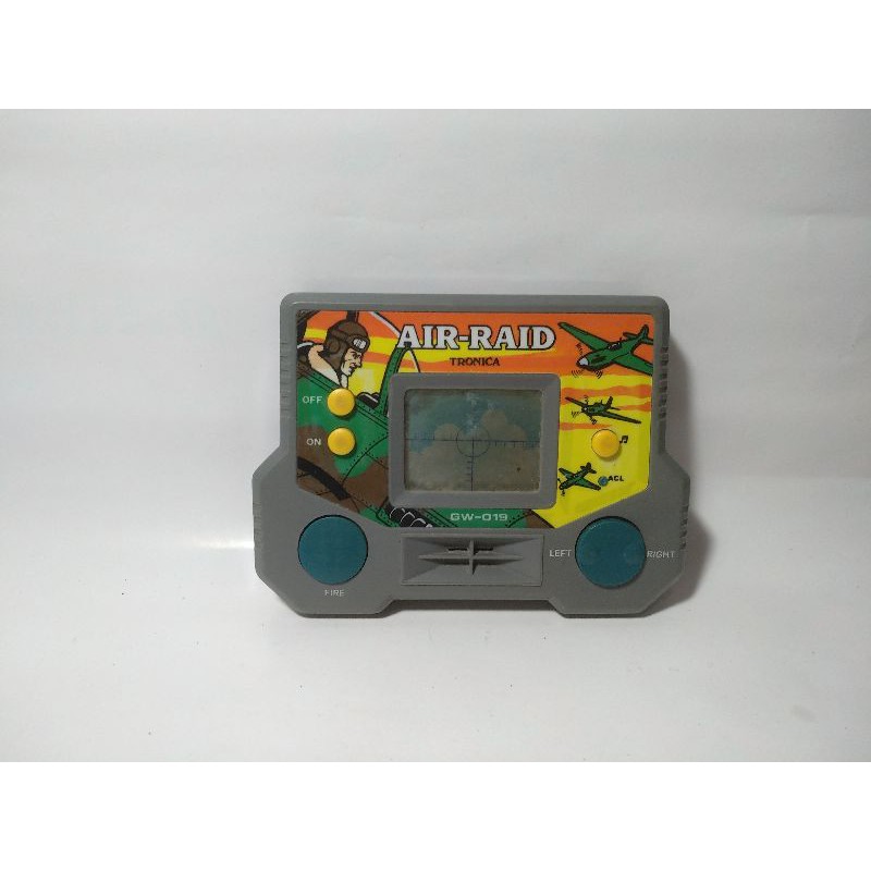 Game Watch Gimbot Gamebot Air Raid Tronica Jet Pesawat Toy Jadul Lawas Retro Antik Vintage Classic