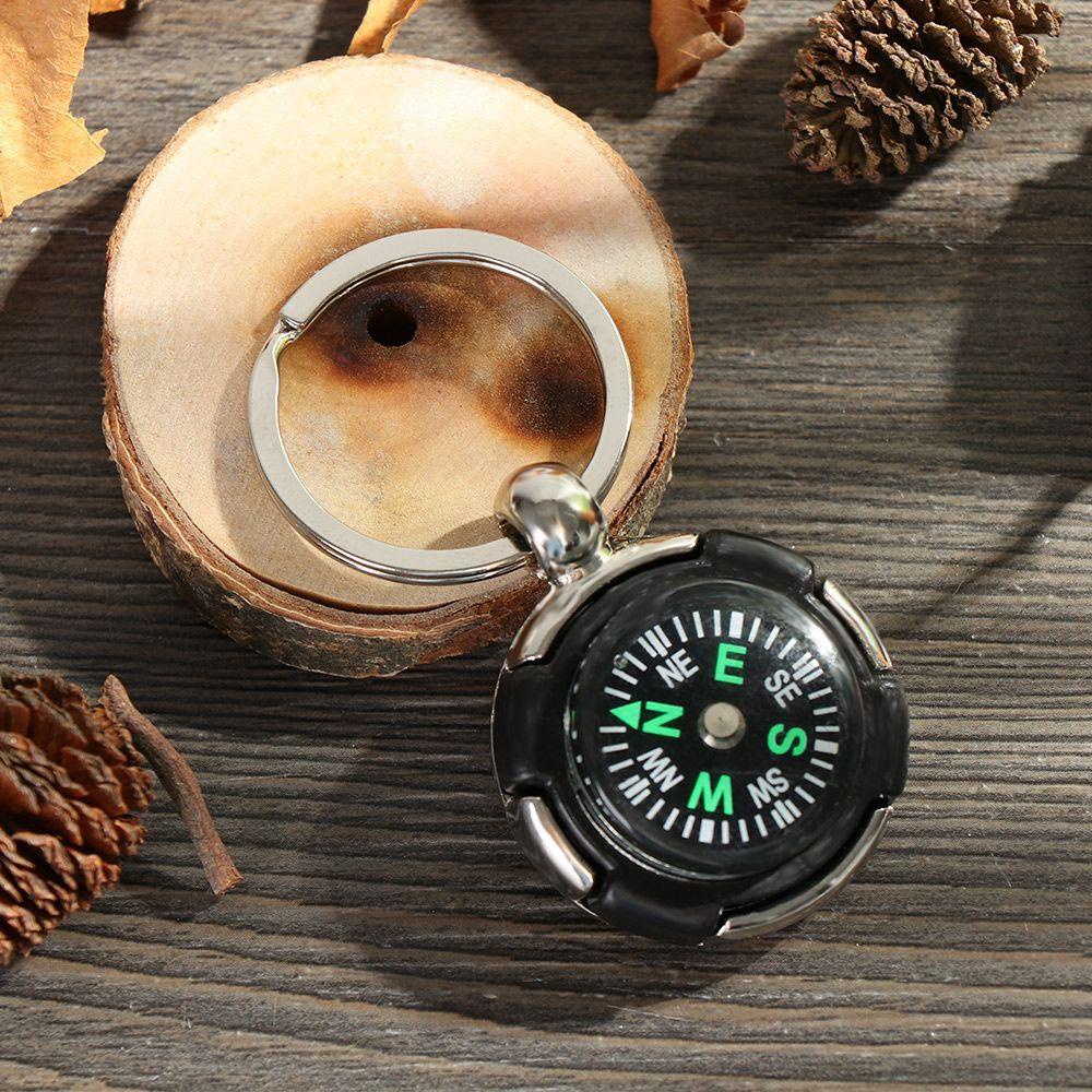 Pineapple Mini Compass Hot Navigator Survival Alat Gantungan Kunci Travel