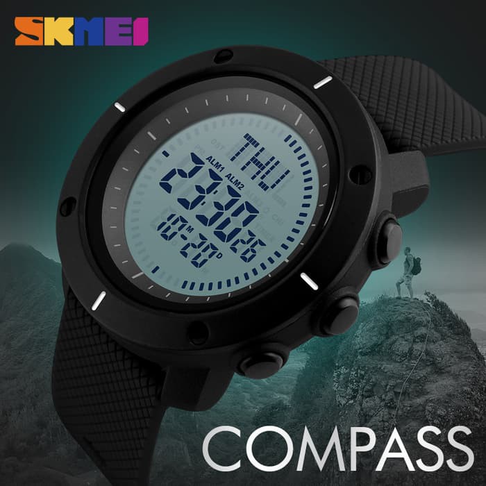 jam tangan / jam tangan pria / skmei / Jam Tangan Pria SKMEI Compas 1216