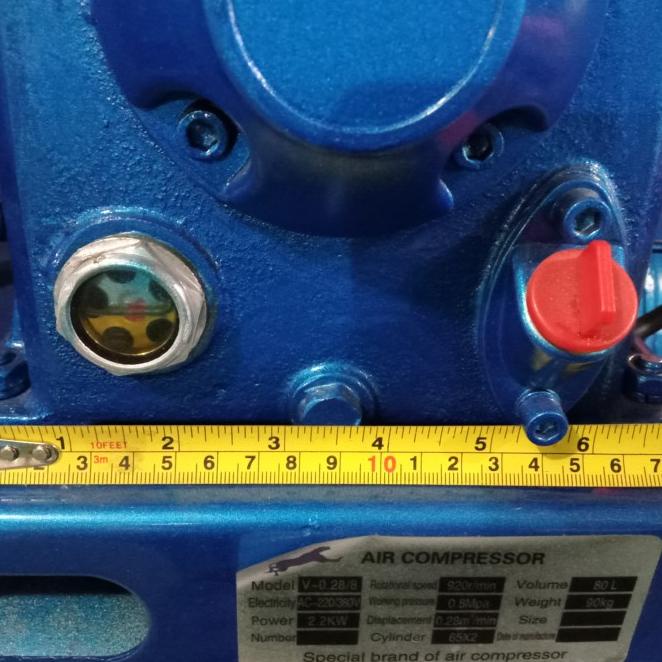 Kepala Kompresor 3 Hp 0.28/8