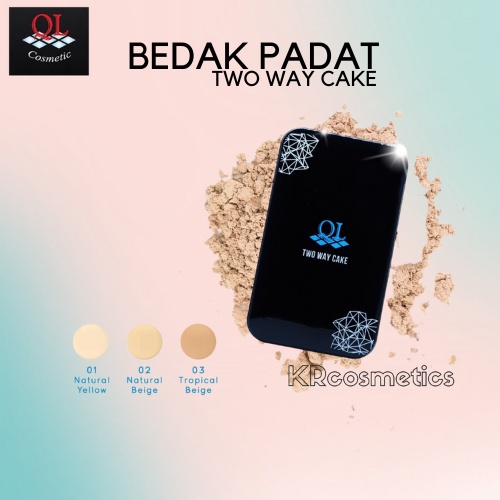 QL Cosmetic Whitening Two Way Cake TWC 10 gr