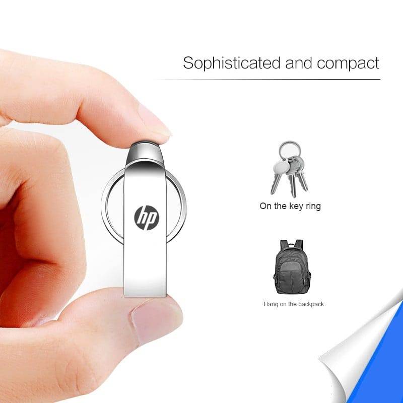 【33LV.ID】Flashdisk HP 2TB USB 3.1 Style Large Storage USB Pen Drive Metal Waterproof High Speed