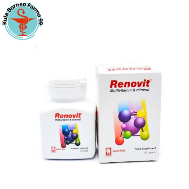 Renovit Multivitamin &amp; Mineral 30 Kaplet