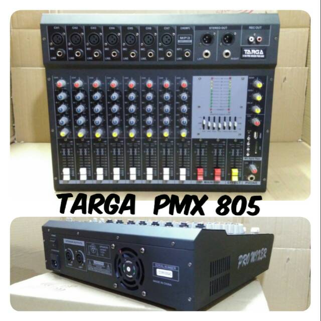POWER MIXER AUDIO PMX 805 PRO SERIES