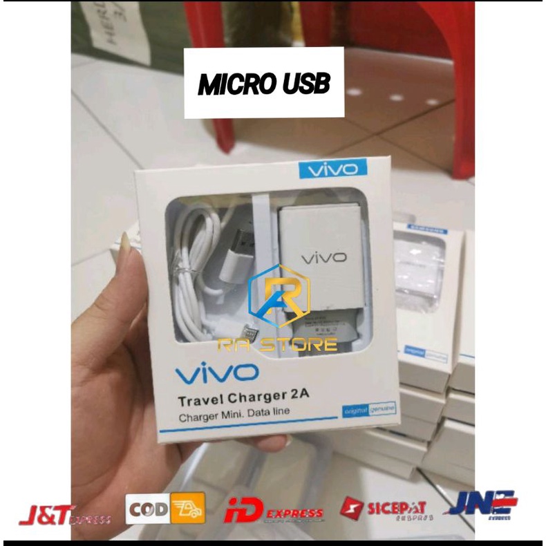 charger vivo 2A model m2 xm original vivo v5 v3 y91 y91c y12 fast charging 2A Micro Usb