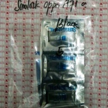 SIMLOCK SIMTRAY TEMPAT KARTU SIM CARD OPPO A71 ORIGINAL