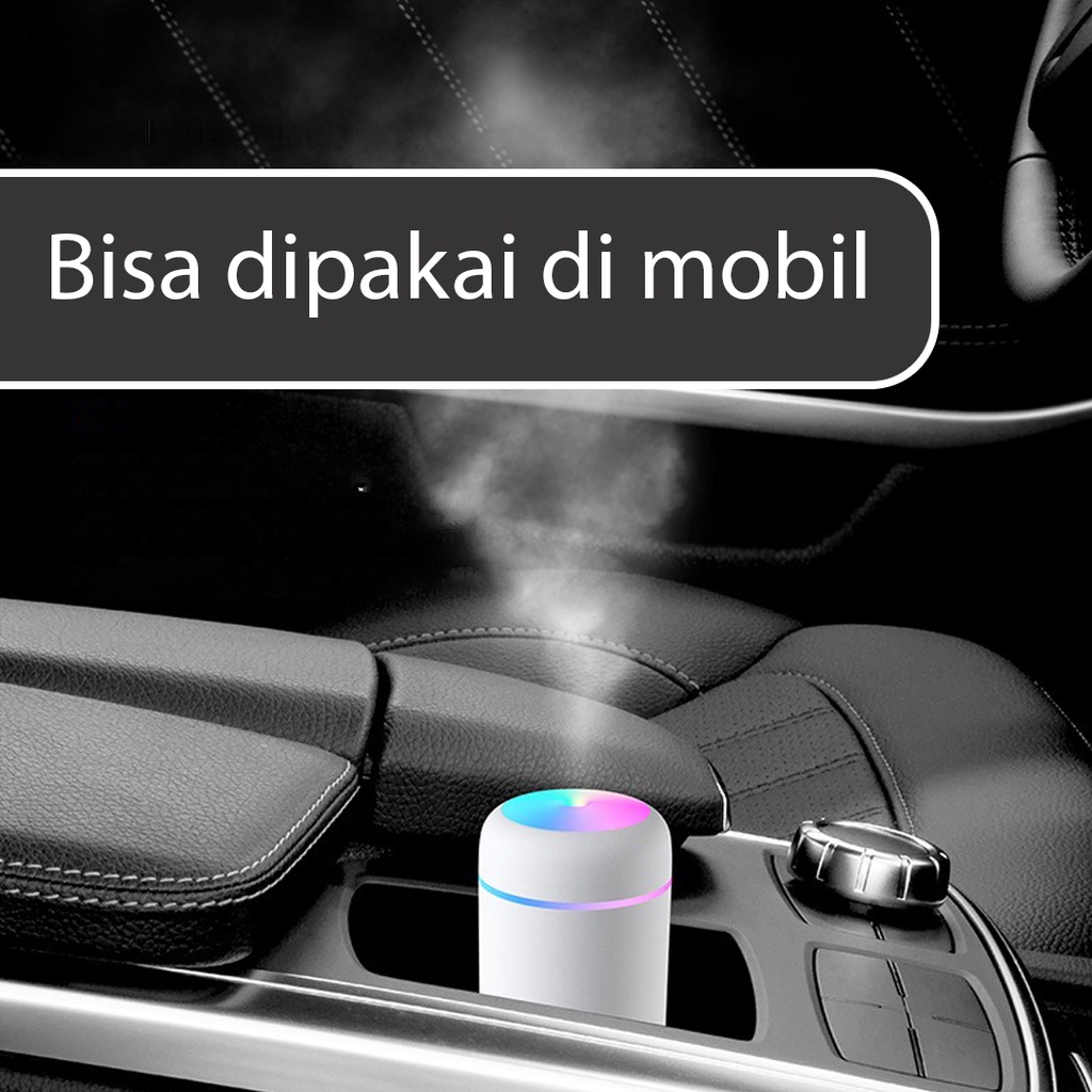 Humidifier 300ML Aromatherapy Purifier Diffuser Portable Mini USB Aroma Warna-warni Diffuser-5