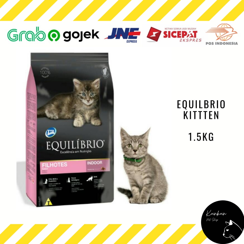 EQUILIBRIO KITTEN 1.5KG - KITTEN (DRY CAT FOOD)