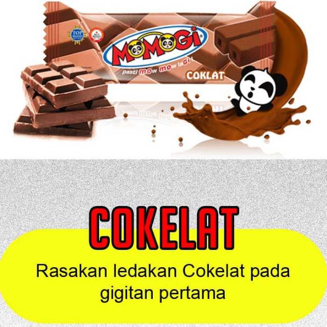 

Momogi Coklat isi 10 bungkus