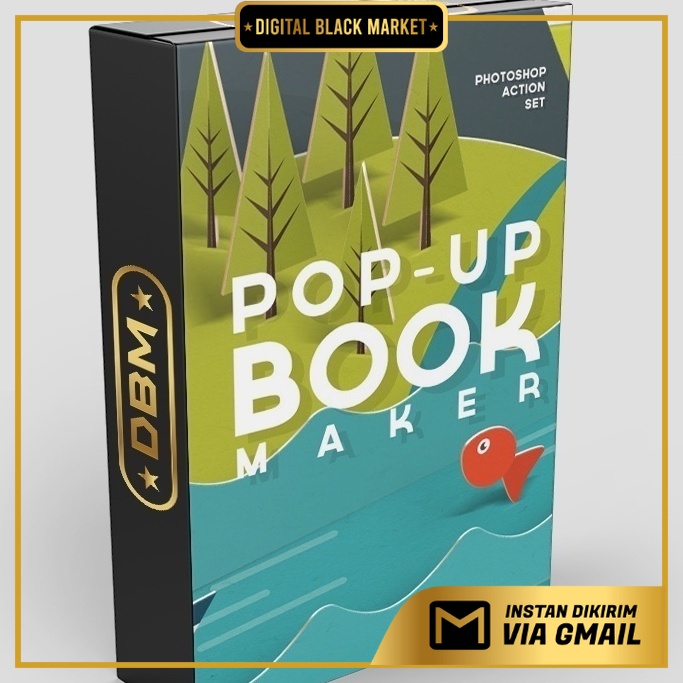 Felt Pop-Up Book Maker - Photoshop Action