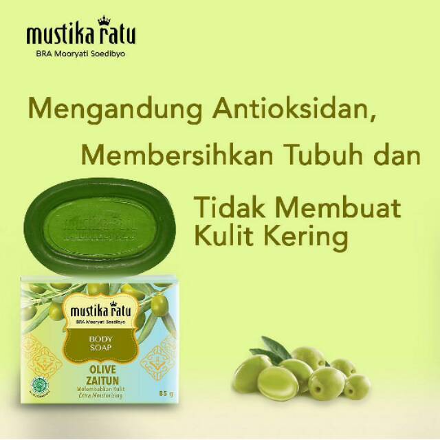 Mustika Ratu Zaitun Body Soap 85gr