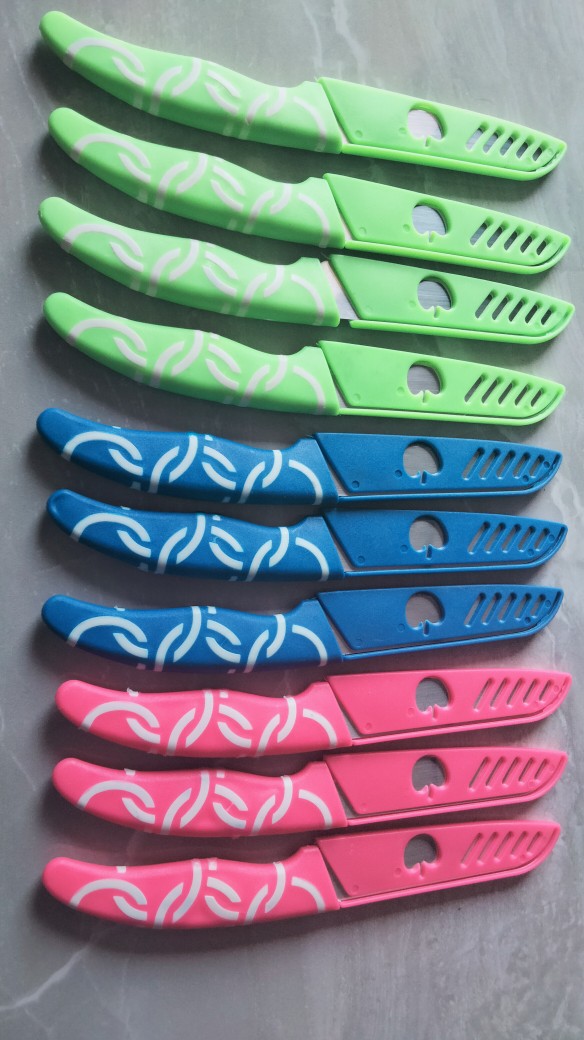 [bayar Di Tempat] Pisau Buah Dan Sayur Motif Apel Super Tajam Dapur Harga Termurah Kualitas Bagus