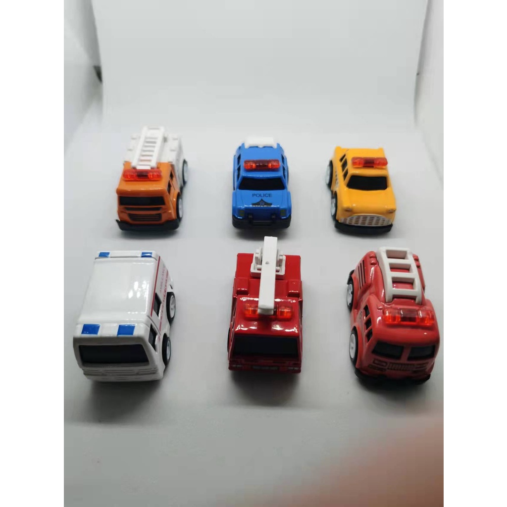 Mainan anak Mini Die Cast Car Emergency Rescue Team Mobil Mobilan Tim Penyelamat Darurat