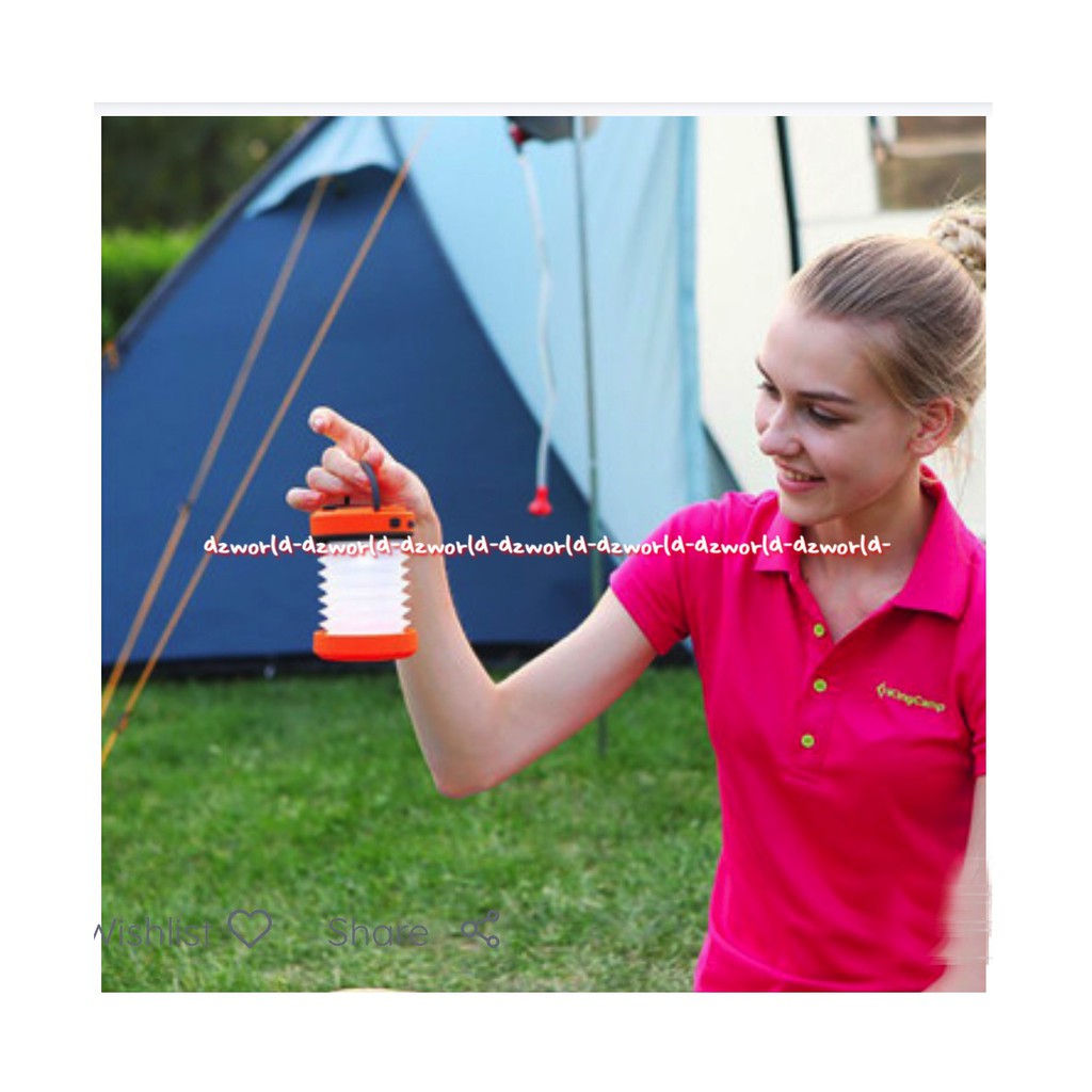 King Camp Telescopic Lampu Camping Lipat Mini