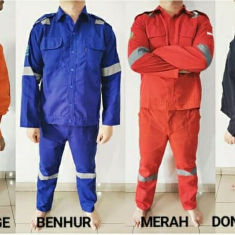 PO Pelayaran Bordir Wearpack Safety / Seragam Kerja