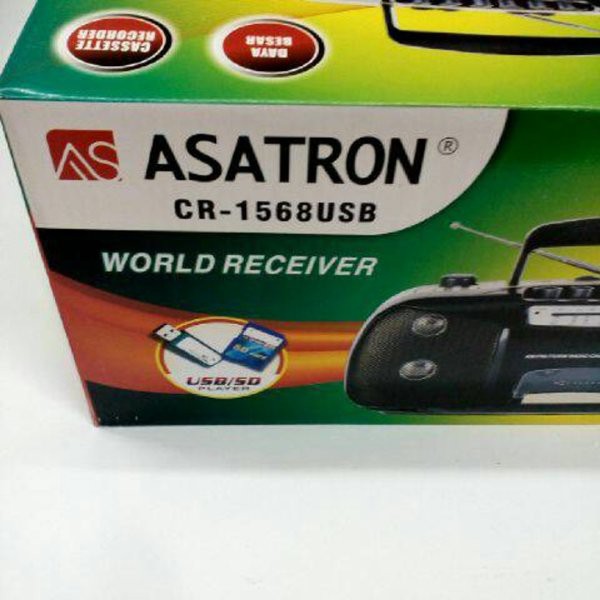 Radio Kaset Tape Asatron 1568 USB MP3 MMC
