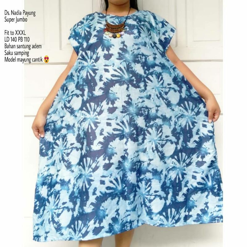 daster jumbo murah LD 140/daster bigsize (COD)