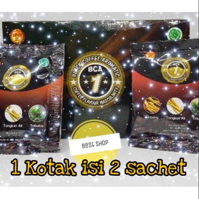 

Black Coffee isi 2 sachet