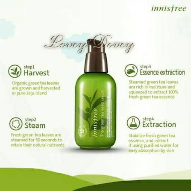 Innisfree The Green Tea Seed Serum Sample Shopee Indonesia