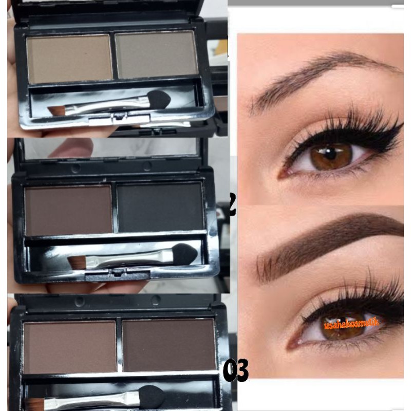 IMAN OF NOBLE EYEBROW 2 WARNA EYEBROW POWDER 2 WARNA No. 970