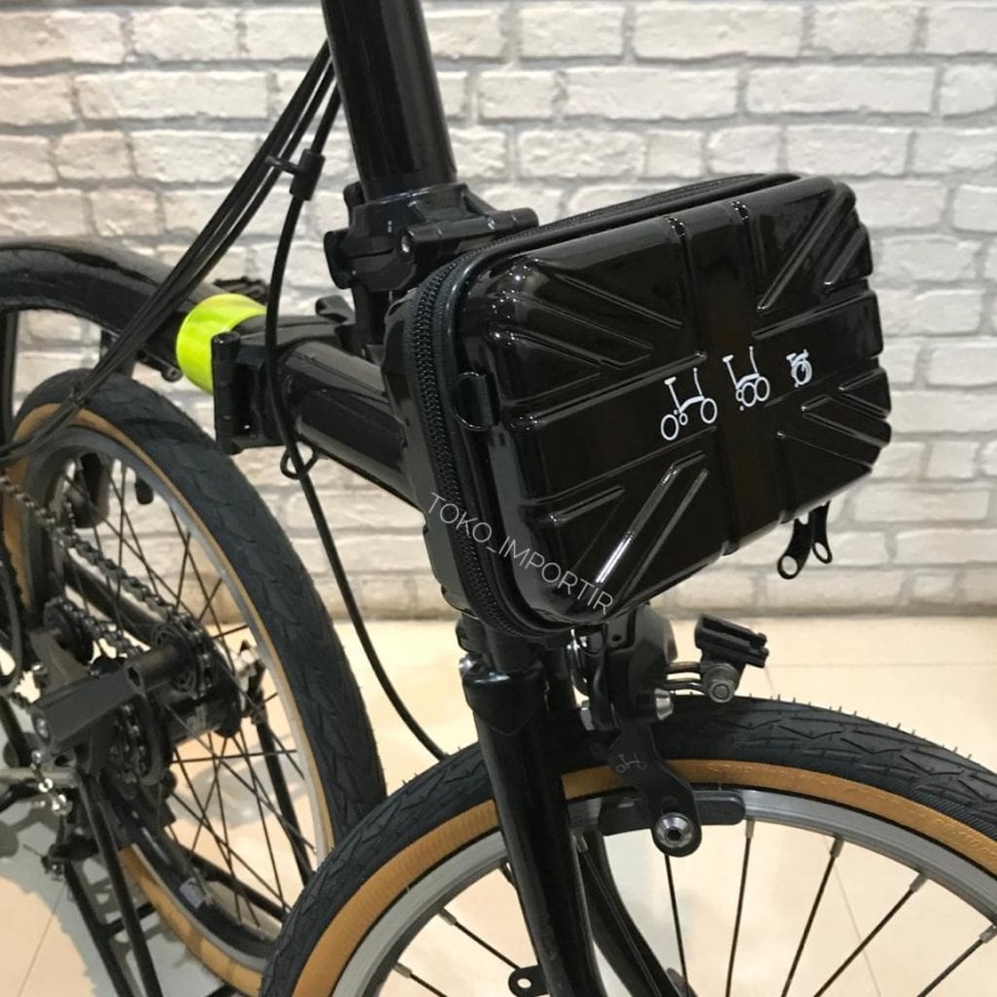 front bag brompton tas koper sepeda lipat front blok