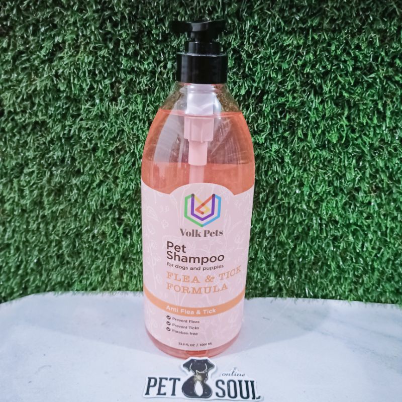 Volk Pets Dog Shampo 1000ml / puppy / 2 in 1 / whitening / antifungal / flea&amp;tick / colorfull