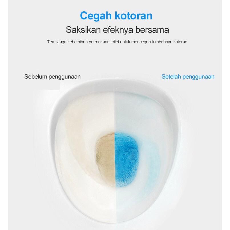 TOILET CLEANER MAGIC AUTOMATIC FLUSH SIBIRU PEMBERSIH TOILET OTOMATIS