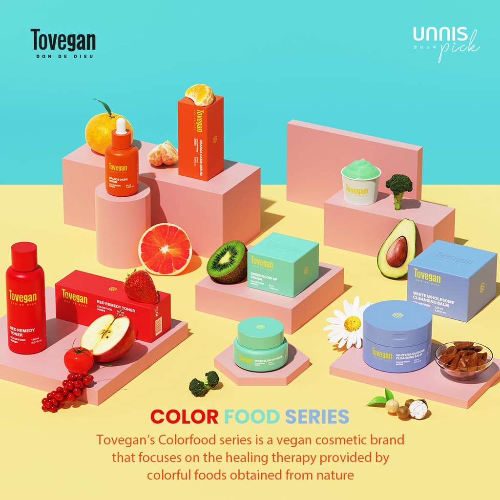 TOVEGAN - Colorfood Series Orange Oasis Serum 50ML