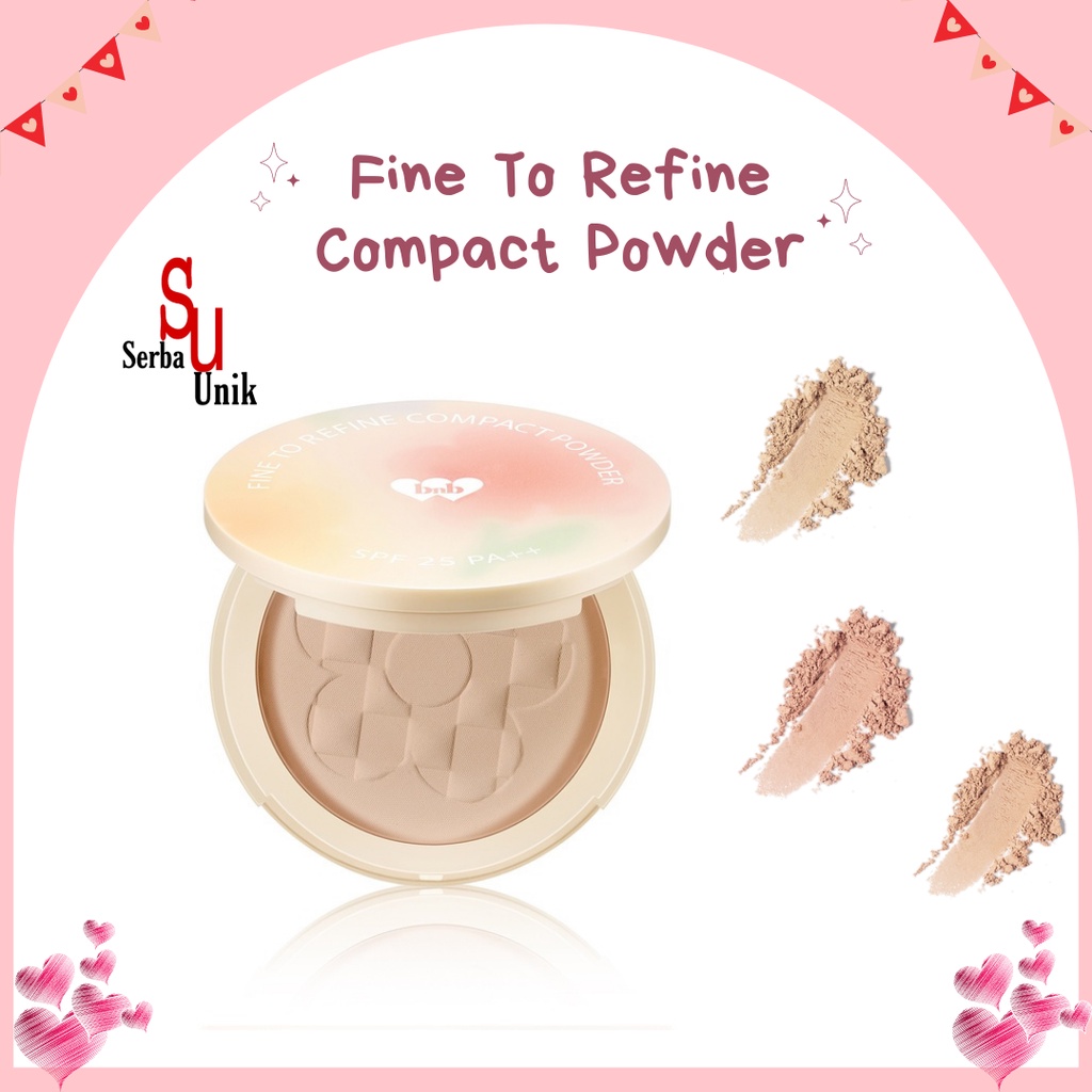 BNB Barenbliss Korean Bloomatte Fine To Refine Compact Powder / 24H Oil Control / Bedak Padat