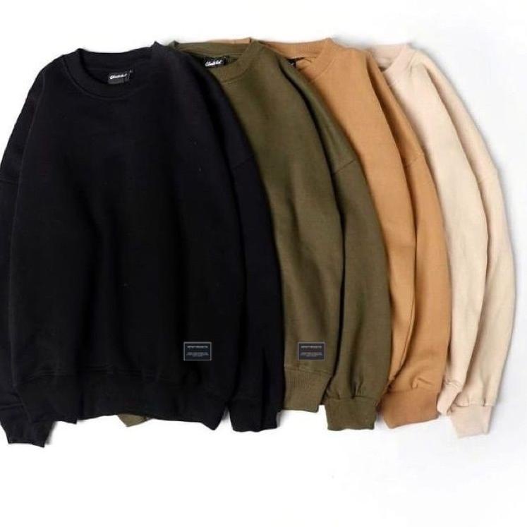 [NKN.20Ap22c] SWEATER POLOS DENIM M-L-XL | CREWNECK POLOS DENIM UNISEX